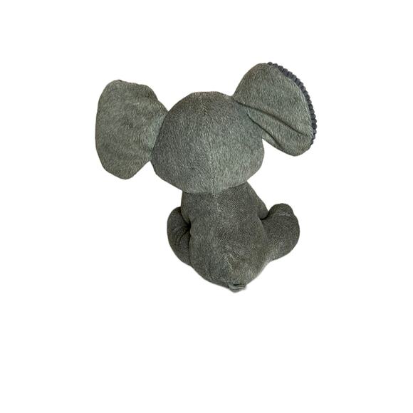 Gray Plush Elephant Stuffed Animal - Humphrey toys nursery decor - Picture 5 of 12